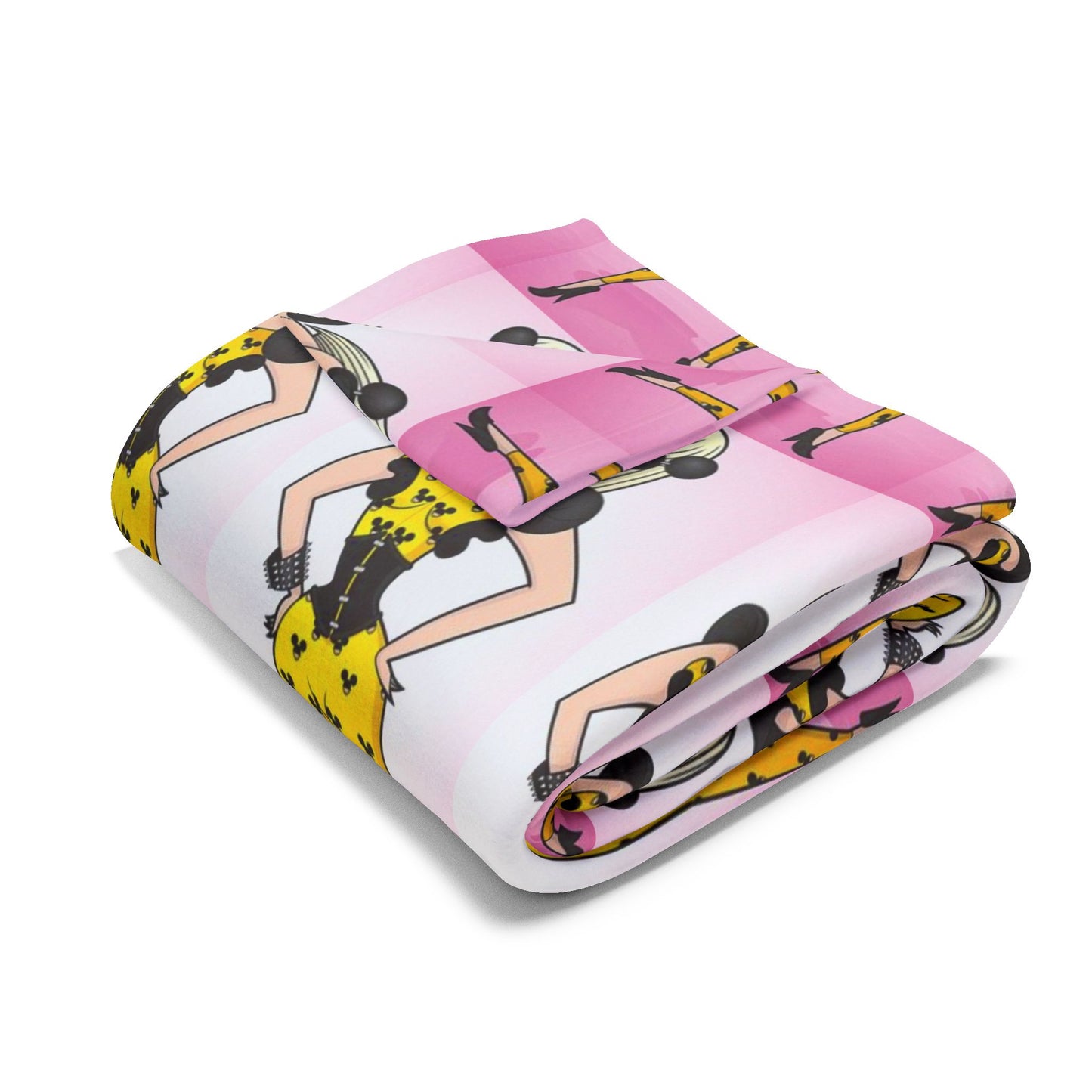 Fleece Blanket - Celebrity Inspired Cartoon Design